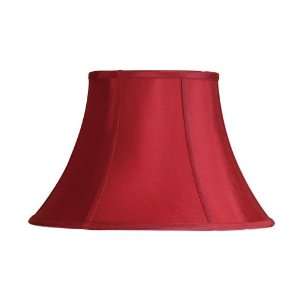  Laura Ashley SFL318 Classic 18.5 Inch Bell Shade, Red 