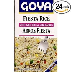 Goya Fiesta Rice, 8 Ounce Units (Pack of 24)  Grocery 