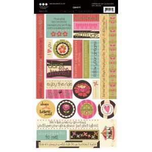 Ashtyn: Cardstock Sticker Sheet: Arts, Crafts & Sewing