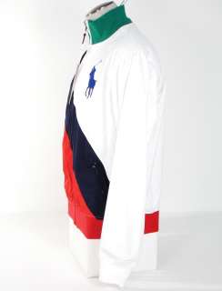 Ralph Lauren US Open 2010 Lined Tennis Track Jacket White NWT  