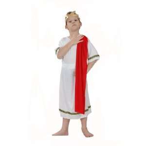    Pams Childrens Roman Emperor Costume   Large Size: Toys & Games