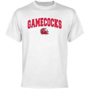 Jacksonville State Gamecocks White Logo Arch T shirt 