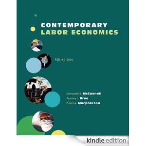 Contemporary Labor Economics Campbell R McConnell  Kindle 