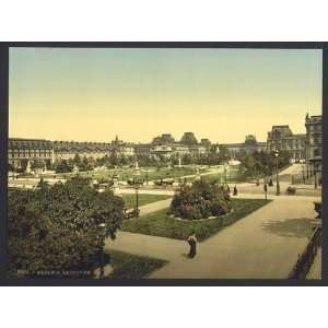    Photochrom Reprint of The Louvre, Paris, France: Home & Kitchen