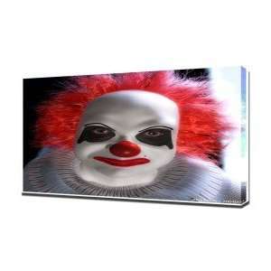  Bad Clown   Canvas Art   Framed Size 24x36   Ready To 