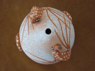   American Pottery Clay Seed Pot by Tony Lorenzo! Zuni Handcoiled  