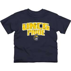  UNCG Spartans Youth State Pride T Shirt   Navy Blue 