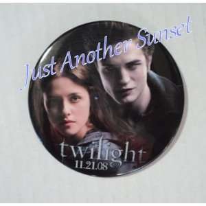  Twilight Movie Saga Promo Button 11.21.08 