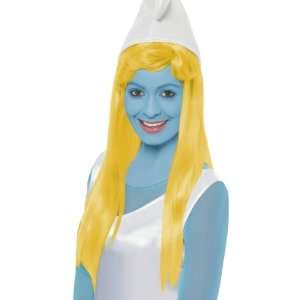  Smurfette Fancy Dress Wig, Hat & Face Paint Toys & Games