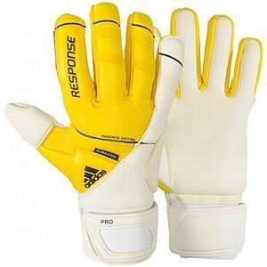   Response Pro Goalie Gloves Sun/White/Black/12: Sports & Outdoors