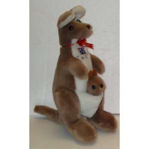  15 Australia Kangaroo with Baby; Plush Stuffed Toy: Toys 