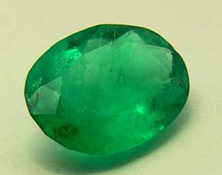95CTS LOVELY COLOMBIAN EMERALD OVAL  