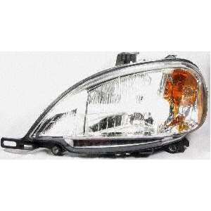 00 01 MERCEDES BENZ ML55 ml 55 HEADLIGHT LH (DRIVER SIDE) SUV, XENON TYPE, UP TO CHASSIS A289559 (2000 00 2001 01) 65547 1638202161
