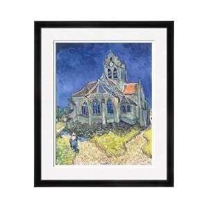  The Church At Auverssuroise 1890 Framed Giclee Print