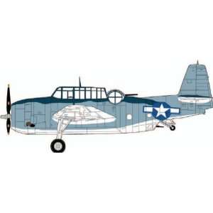   144 TBF Avenger USN Aircraft (Plastic Models) Toys & Games