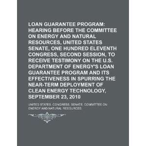   Committee on Energy and Natural Resources, United States Senate, One