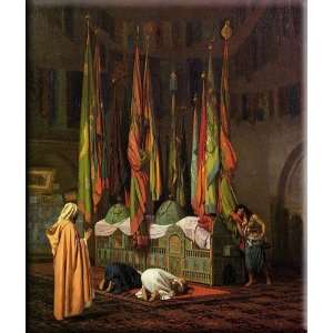   Salam 14x16 Streched Canvas Art by Gerome, Jean Leon: Home & Kitchen