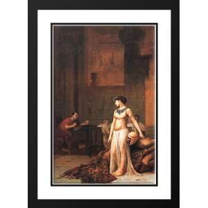  Gerome, Jean Leon 18x24 Framed and Double Matted Cleopatra 