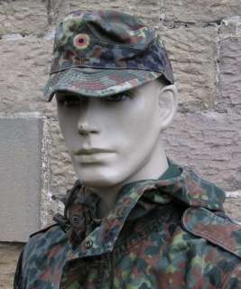 GERMAN ARMY FLECKTARN CAMO FIELD HAT  