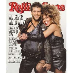  Rolling Stone Cover of Mel Gibson and Tina Turner . Art 