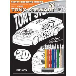 20 Tony Stewart (Car) Fuzzy Velvet Posters 11.5x15 (Coloring Board w 