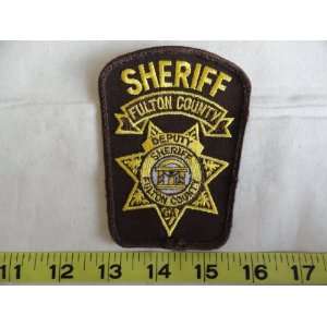   Deputy Sheriff   Fulton County Georgia Police Patch 
