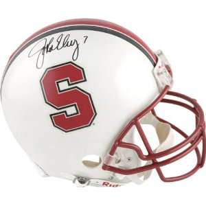  John Elway Autographed Helmet  Details: Stanford Cardinal 