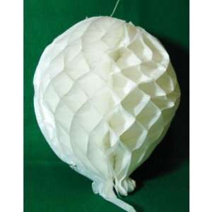   12 Inch White Tissue Balloon Decorations Case Pack 24: Everything Else
