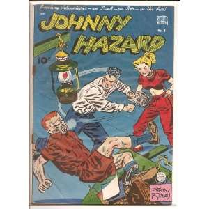  Johnny Hazard # 8, 2.5 GD + Standard Comics Books