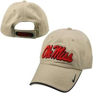    Nike Mississippi Rebels Khaki Turnstile Hat