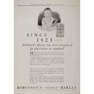   Barley Water Baby Infant Food   Original Print Ad