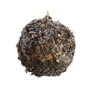  Lichen Ball Ornament (frost) 3 Frost (Pack of 12)