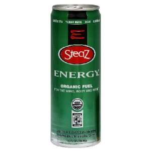 Steaz Soda, Energy Drnk Berry, 12 Fluid Ounce (12 Pack)  