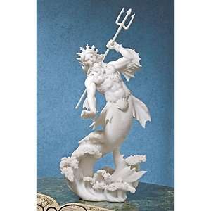   Poseidon & Amphitrite Statue. Greek Gods Gallery Art Products.  