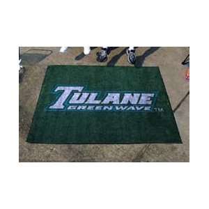  Tulane Green Wave NCAA Tailgater Floor Mat (5x6 