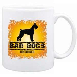  New  Bad Dogs Giant Schnauzer  Mug Dog: Home & Kitchen