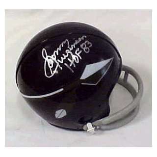  Signed Sonny Jurgensen Mini Helmet   Washington Redskins 