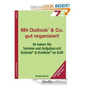 Mit Outlook & Co. gut organisiert (SiebenReiter) (German Edition 