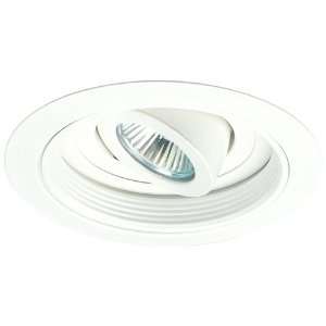   Low Voltage Trims 5 Low Voltage Shallow Adjustable Spot with Baff