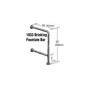 TSM H 1833/CS 1/B Grab Bar Polished Stainless Steel 304 Tubing Size 1 