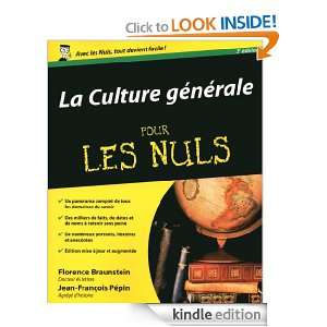 La Culture générale Pour les Nuls (French Edition) Jean  François 