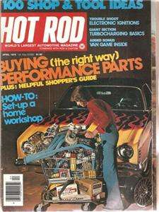 April 1976 Hot Rod Doug Nash 5 Speed Transmission Mopar Baskervilles 