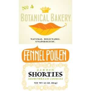 Botanical Bakery Fennel Pollen ShortiesGäó Garden Shortbread Cookies 