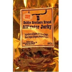 HOT ALLIGATOR JERKY Grocery & Gourmet Food