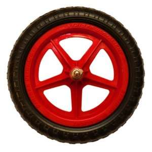  Strider Running Bike Replacement wheel (Red): Sports 