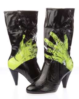 Iron Fist ONE HAND IN GRAVE Zombie Boots Vegan  