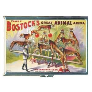  BOSTOCKS GREAT ANIMAL CIRCUS ID Holder, Cigarette Case or 
