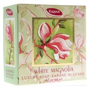  Kappus Soap White Magnolia Soap   4.2 Oz, 3 Pack: Beauty