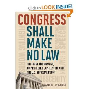  Congress Shall Make No Law The First Amendment 