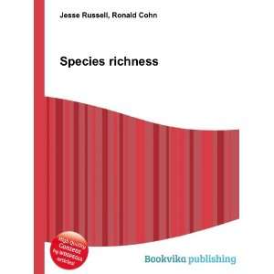  Species richness Ronald Cohn Jesse Russell Books